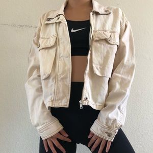 Topshop cop bomber jacket